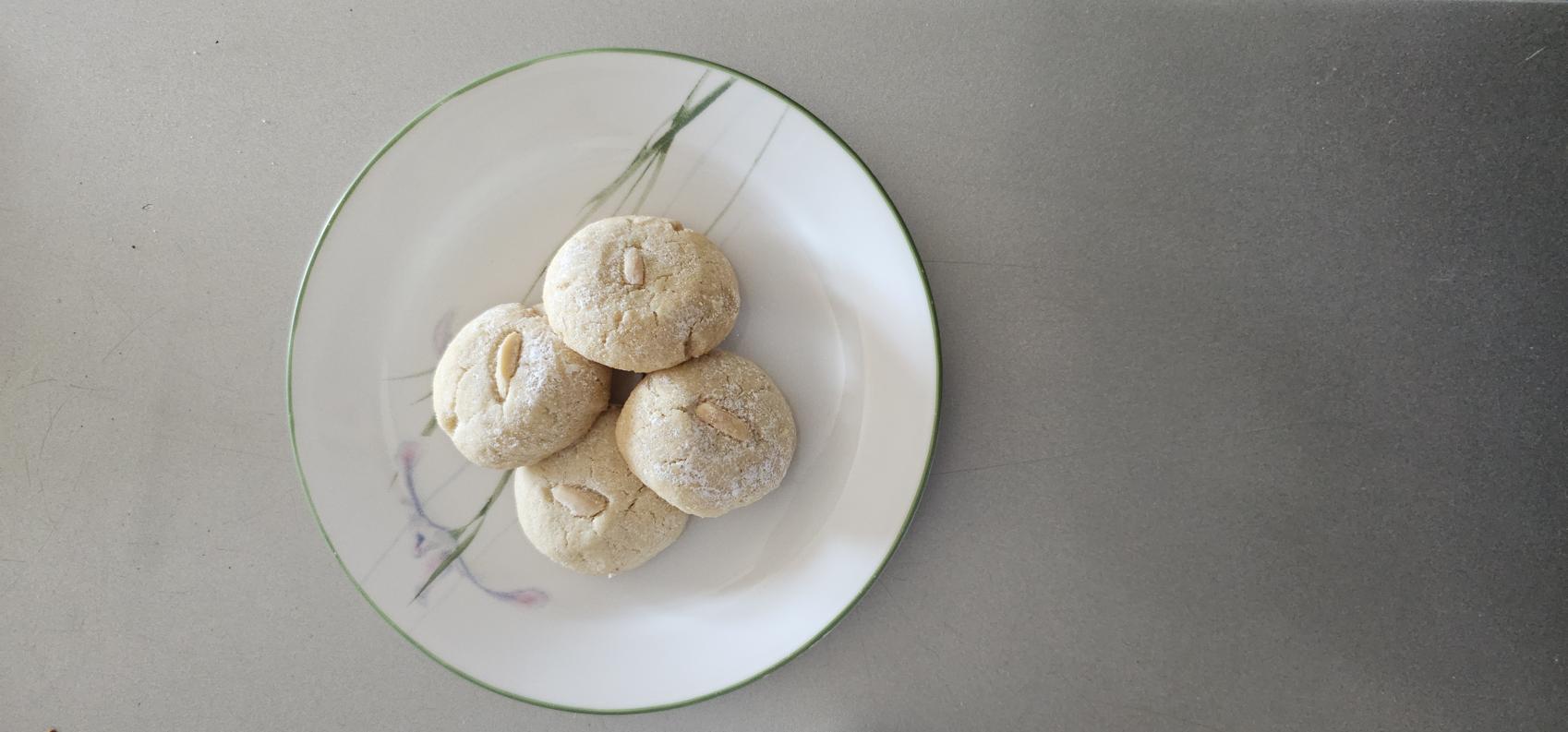 עוגיות חמאה ושקדים