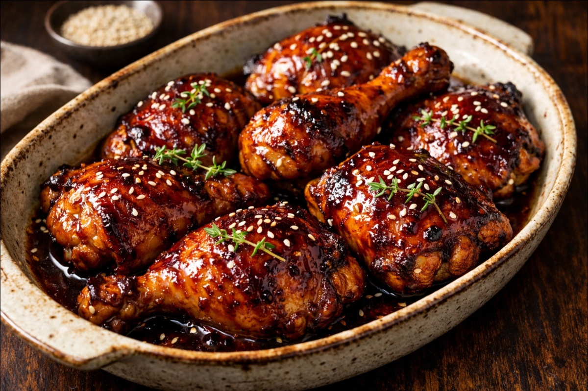 עוף ברוטב סויה