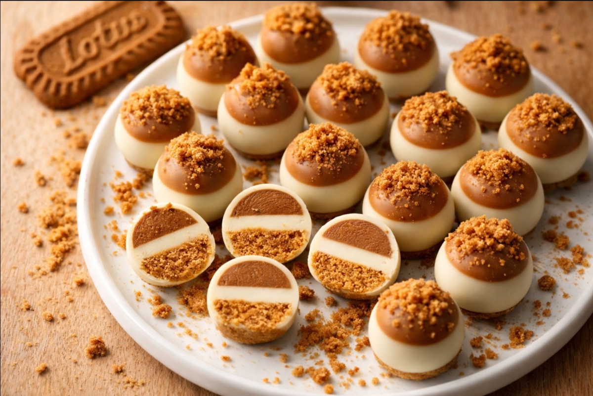 פטיפור לוטוס  ושוקולד לבן