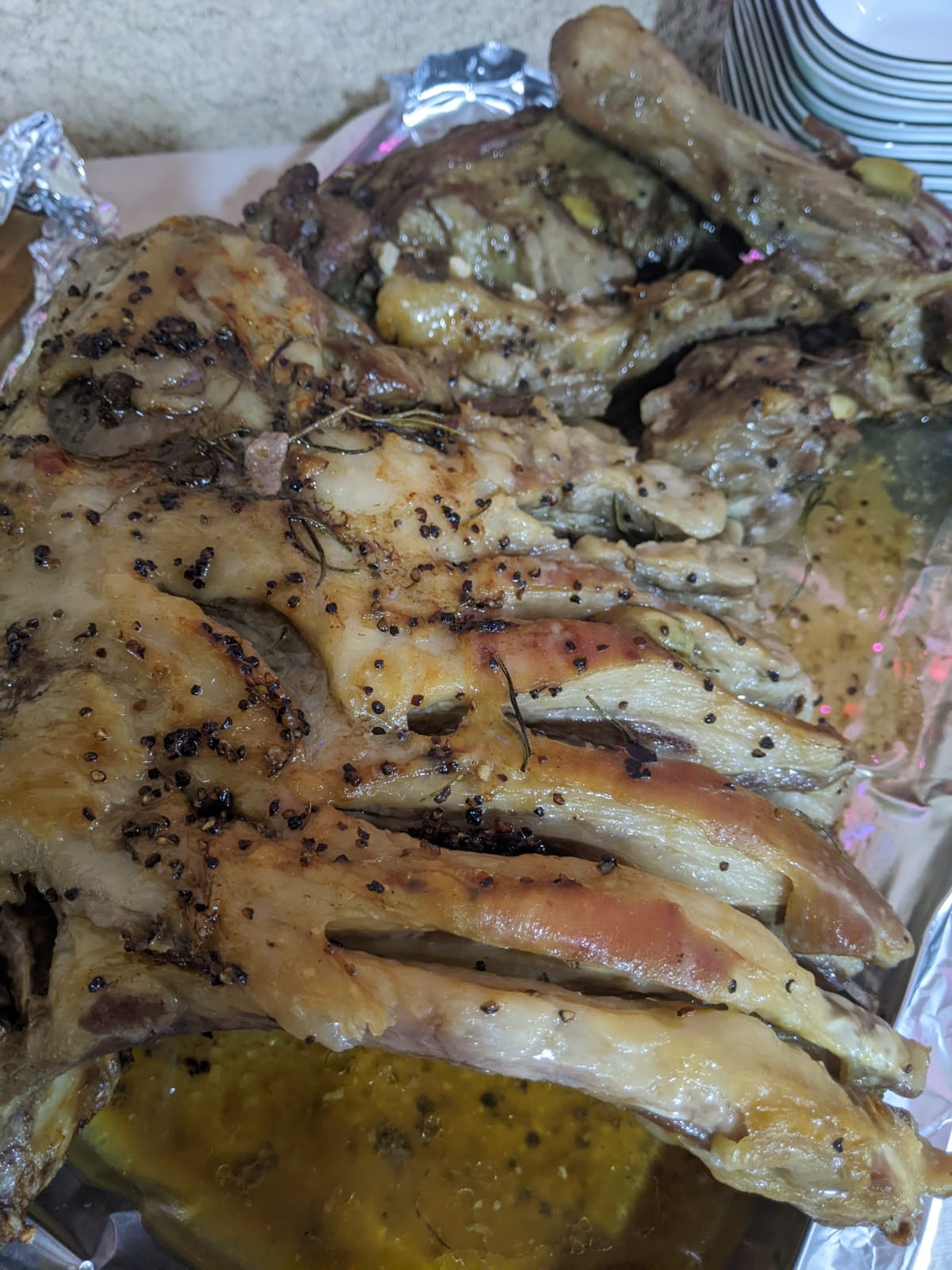 שוק כבש בתנור